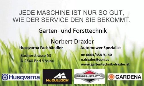 Garten und Forsttechnik Norbert Draxler